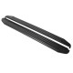 Side steps and rails RIVAL Side steps Premium Black for Audi Q5 2008-2017 | races-shop.com