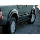 Side steps and rails RIVAL Side steps Premium Black for Mitsubishi L200 2006-2015 | races-shop.com