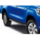 Side steps and rails RIVAL Side steps Premium for Nissan Navara NP300 4D 2015-up | races-shop.com
