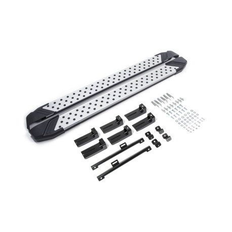 Side steps and rails RIVAL Side steps Advanced for Skoda Yeti 2009-2017 | races-shop.com