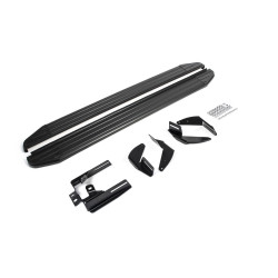 RIVAL Side steps Premium Black for Toyota Hilux Revo 2015-up