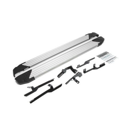 Side steps and rails RIVAL Side steps Basic for VW Tiguan 2017 -up | races-shop.com