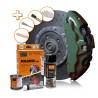 Foliatec brake caliper lacquer - set, pepper mint