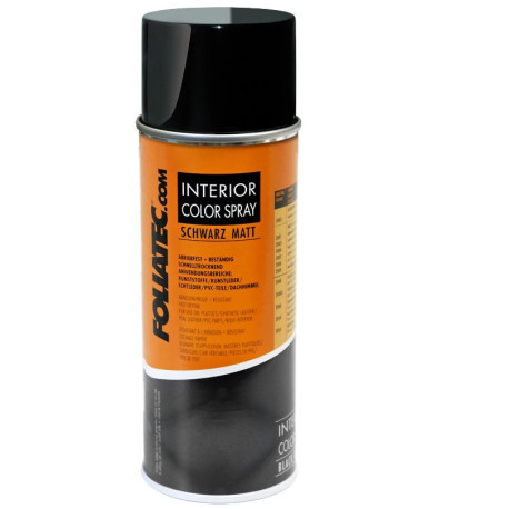 Spray paint and wraps Foliatec interior color spray, 400ml, silvergrey mat | races-shop.com