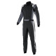 Alpinestars FIA race suit GP Pro Comp V2, Black/Asphalt/White