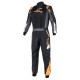 Suits Alpinestars FIA race suit Atom Graphic, Black/Anthracite/Orange Fluo | races-shop.com