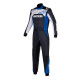 Alpinestars FIA race suit Atom Graphic 4, Black/Silver/Blue