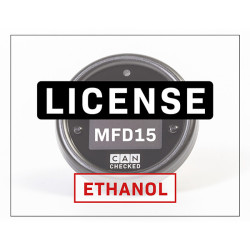 CANchecked license License Ethanol for MFD15