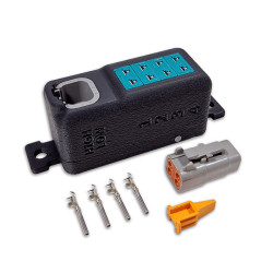 CANchecked addon Thermo Couple Converter (TCC04) with DTM 4 pin plug