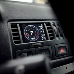 CANchecked air vent display VW Bora 1J2 LHD MFD28 Gen2