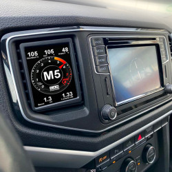 CANchecked air vent display VW Amarok 1 FL LHD MFD32 Gen2