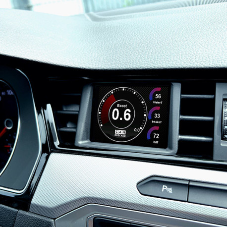 CANCHECKED display CANchecked air vent display VW Passat B8 (Typ 3G) LHD MFD32 Gen2 | races-shop.com