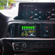 CANCHECKED display CANchecked air vent display BMW 1-series F20/F21 LHD MFD28 Gen2 | races-shop.com