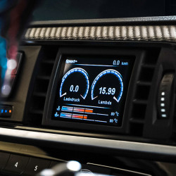 CANchecked air vent display BMW 4-series F32/F33/F36/F82 RHD MFD28 Gen2