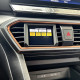 CANCHECKED display CANchecked air vent display Cupra Leon IV (Typ KL) LHD MFD28 Gen2 | races-shop.com