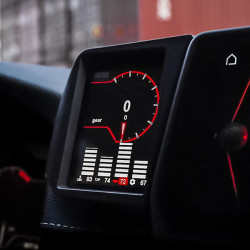 CANchecked air vent display Toyota Supra GR A90/A91 LHD MFD32 Gen2