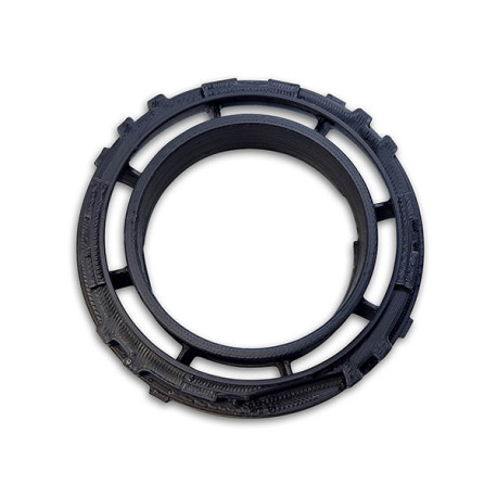 CANCHECKED display CANchecked ventilation cover Mazda MX5 ND LHD/RHD 52mm bezel for MFD15 | races-shop.com