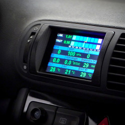CANchecked air vent display Audi A3/S3 8L preFL LHD MFD32 Gen2