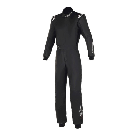 Suits Alpinestars FIA race suit GP Tech V4, Black/White | races-shop.com