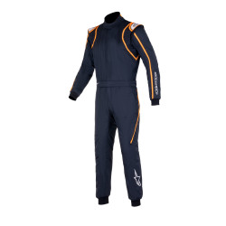 Alpinestars FIA race suit GP Race V2, Black/White/Orange fluo