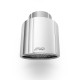 With one outlet RM Motors polished stainless steel tip KSZP/DP 89mm, inlet 63,5mm | races-shop.com