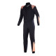 FIA racing suit ALPINESTARS KMX-5 V3, black/white/orange/fluo
