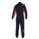 Suits CIK-FIA karting suit ALPINESTARS KMX-9 V3, black/red/fluo | races-shop.com