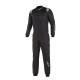 CIK-FIA karting suit ALPINESTARS KMX-9 V3, black/white