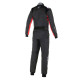 Suits Alpinestars FIA race suit KMX-9 V3 Graphic 3, Black/Red | races-shop.com