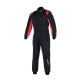 Suits CIK-FIA children`s karting suit ALPINESTARS KMX-9 V3, black/red/fluo | races-shop.com