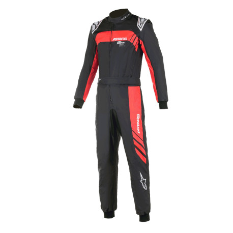 Suits Alpinestars FIA race Youth suit KMX-9 V3 Suit Graphic 3, Black/Red | races-shop.com