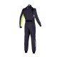 Suits CIK-FIA children`s karting suit ALPINESTARS KMX-9 V3 Graphic 3, black/yellow/fluo | races-shop.com