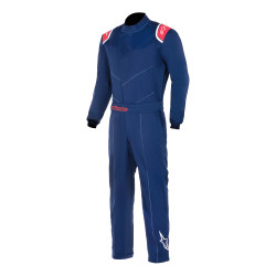 Karting suit ALPINESTARS KART INDOOR, royal blue/red