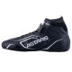 Shoes FIA race shoes Alpinestars Tech-1 T V3, Black/Silver | races-shop.com