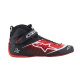 Shoes FIA race shoes Alpinestars Tech-1 Z V3, Black/Red | races-shop.com