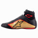 Shoes FIA race shoes Alpinestars Supermono V2, Black/Gold/Red | races-shop.com