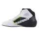 Shoes Race shoes Alpinestars Tech-1 K Start V2, White/Black/Yellow Fluo | races-shop.com