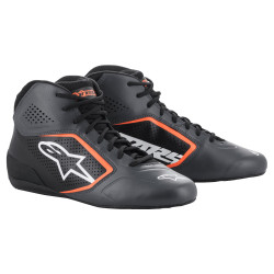 Race shoes Alpinestars Tech-1 K Start V2, Asphalt/Black/Orange Fluo