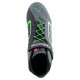Shoes Race shoes Alpinestars Tech-1 KX V2, Black/Dark Gray/Green Fluo | races-shop.com