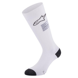 FIA fireproof socks ALPINESTARS ZX V4 (long), white