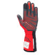 Gloves FIA race gloves Alpinestars Tech-1 ZX V4 (external stitching), black/red | races-shop.com