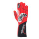 FIA race gloves Alpinestars Tech-1 ZX V4 (external stitching), black/red