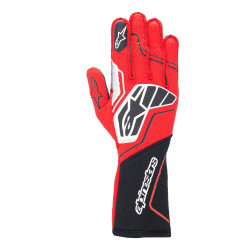 FIA race gloves Alpinestars Tech-1 ZX V4 (external stitching), black/red