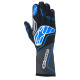 FIA race gloves Alpinestars Tech-1 ZX V4 (external stitching), black/blue