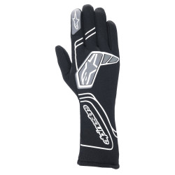 Race gloves Alpinestars Tech-1 Start V4 with FIA, Black