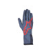 Karting gloves Alpinestars Tech-1 K Race V2 Pure (internal stitching), grey/red