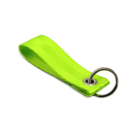 keychains Seatbelt strap keychain - green | races-shop.com