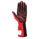 Gloves FIA karting gloves Alpinestars Tech-1 KX V4 (external stitching), black/red | races-shop.com