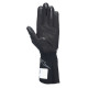 Gloves FIA karting gloves Alpinestars Tech-1 KX V4 (external stitching), black/blue | races-shop.com