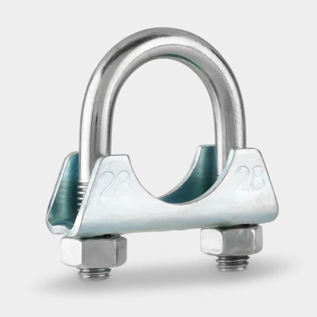 Exhaust clamps Norma pipe clamp M8 W1 42 mm (1,65") | races-shop.com